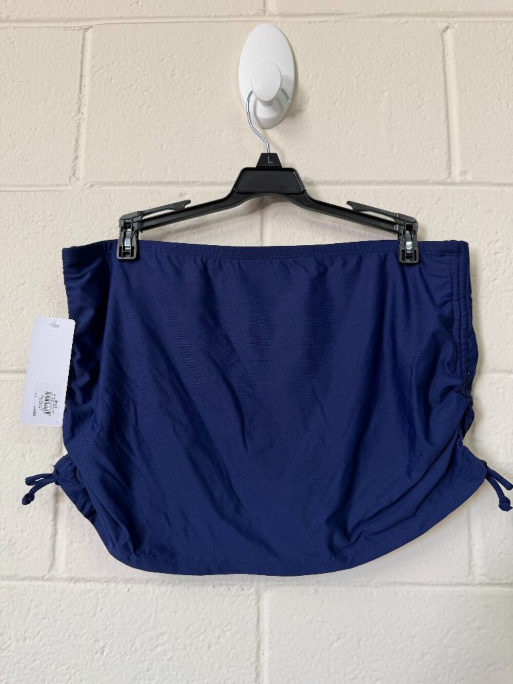 NWT Freshwater Blue Swim Skirt Size L